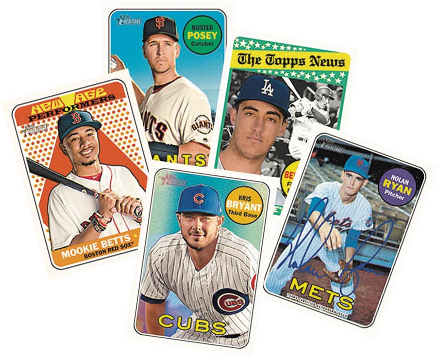 Topps 2018 Heritage Baseball Trading Cards Box