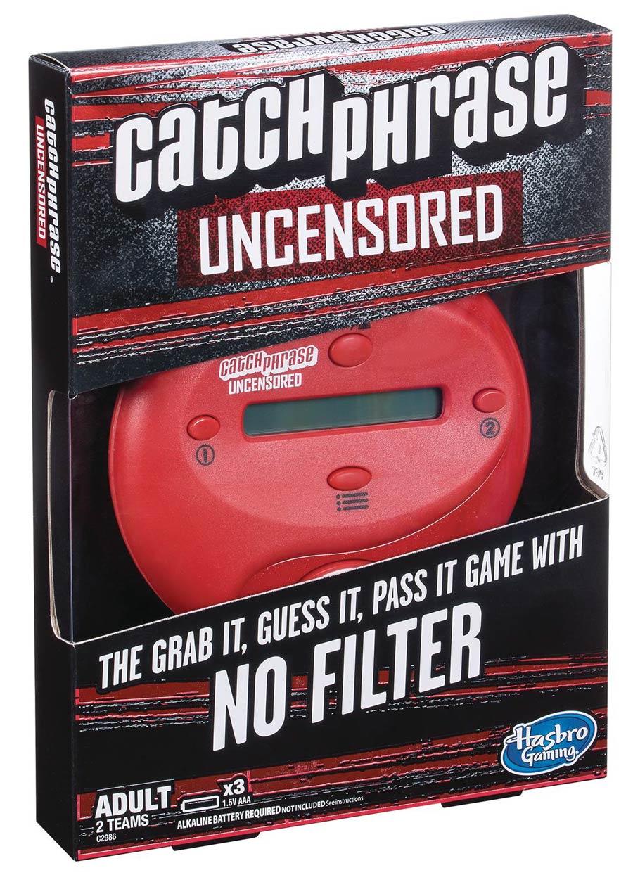 Catch Phrase Uncensored Game Case