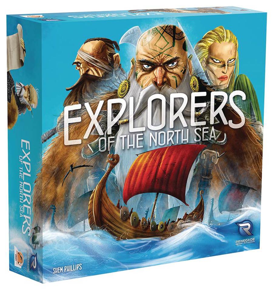 Explorers Of The North Sea Board Game