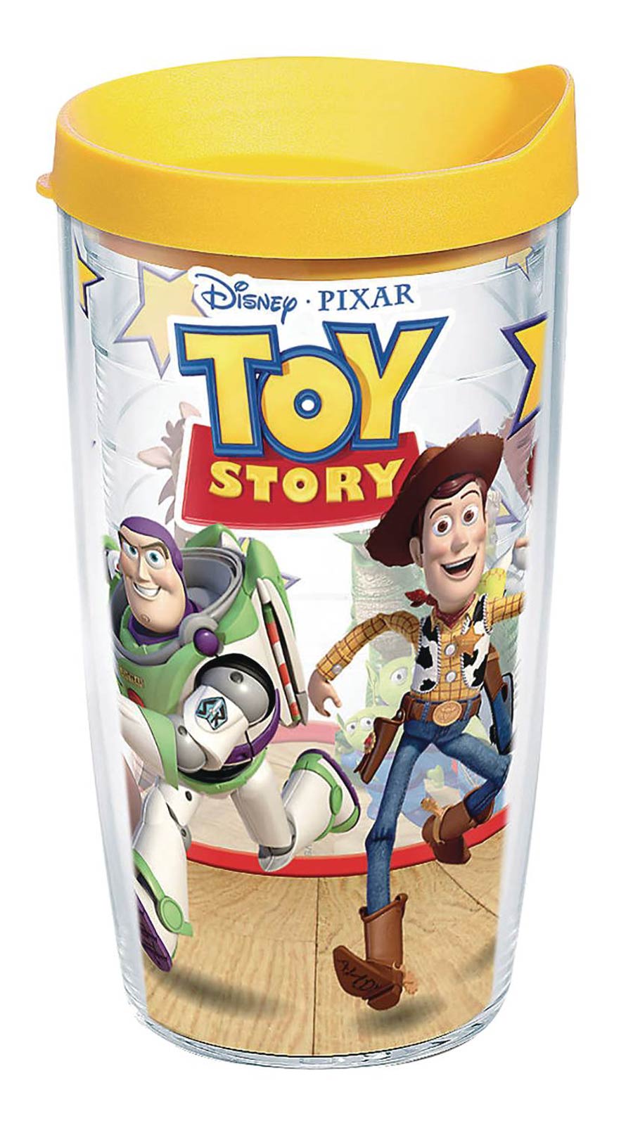 Disney 16-Ounce Tumbler - Pixar Toy Story With Yellow Lid