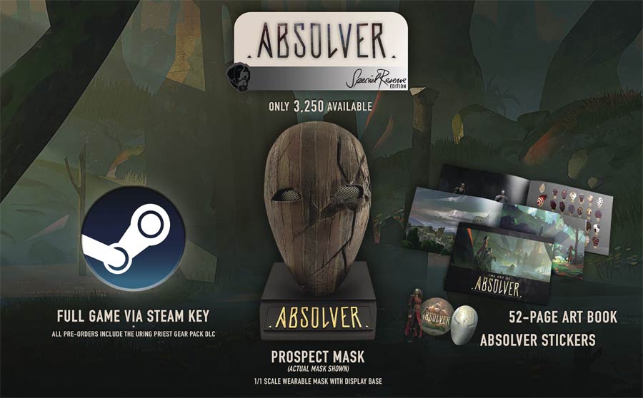 Absolver Prospect Mask Special Edition Bundle Set - PC