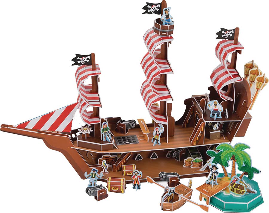 Melissa & Doug Pirate Ship 3D Puzzle