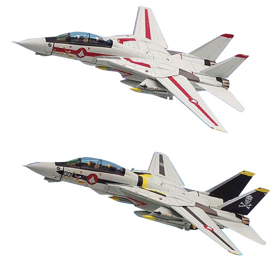 Robotech 1/72 Scale F-14S Skull Leader Die-Cast Model