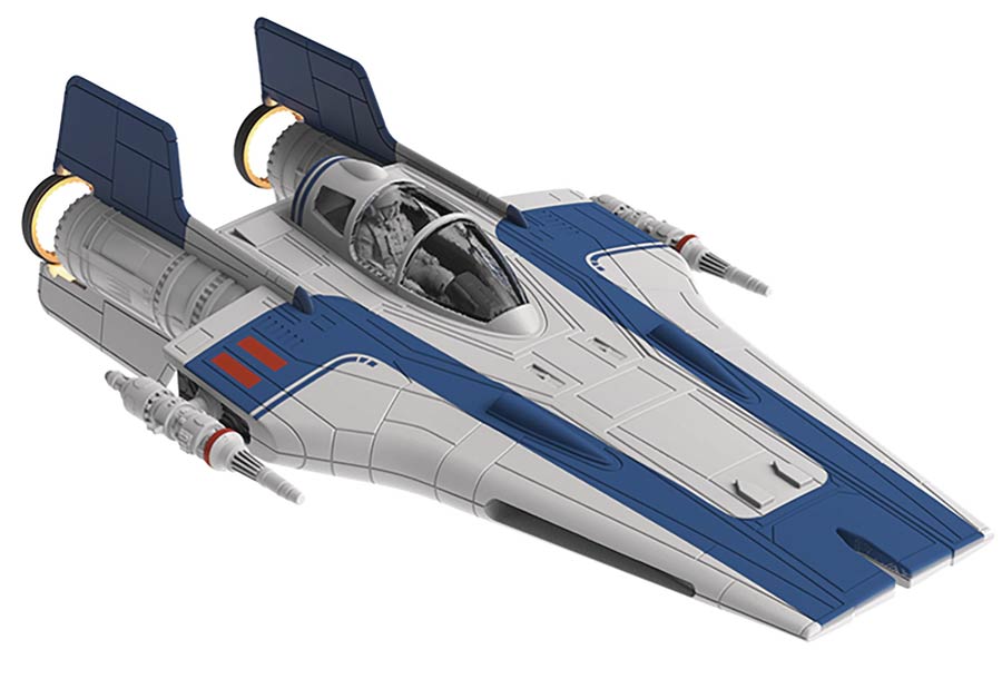Star Wars Episode VIII The Last Jedi Resistance A-Wing Fighter Model Kit