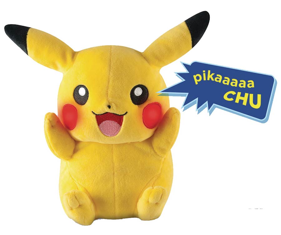 Pokemon My Friend Pikachu Plush Case
