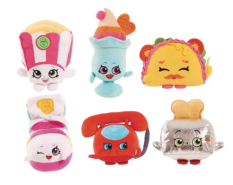 Shopkins Bean 6-Inch Plush 12-Piece Assortment Case