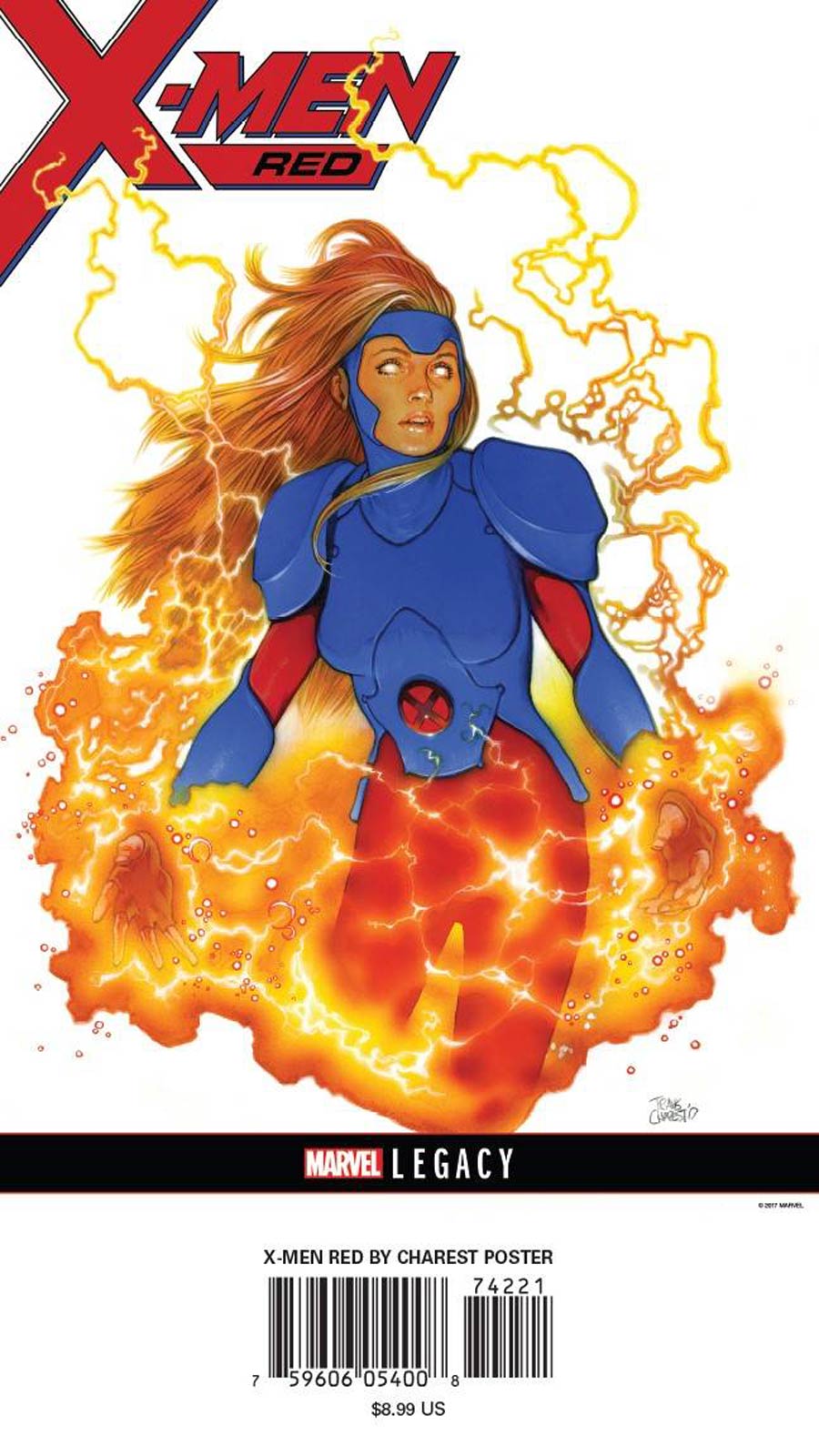 X-Men Red #1 By Travis Charest Poster