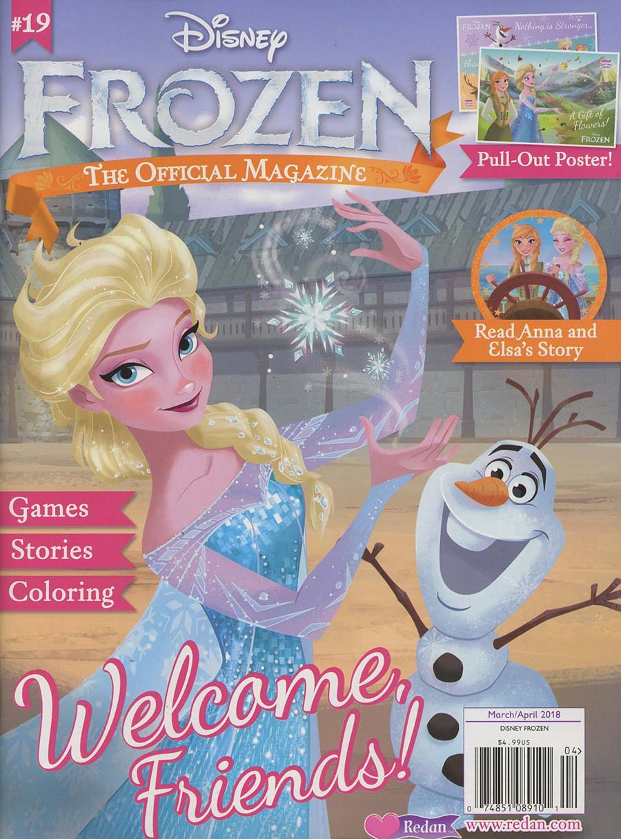 Disney Frozen The Official Magazine #19 March / April 2018