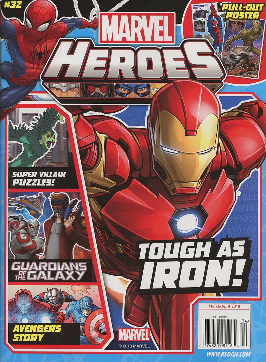 Marvel Super-Heroes Magazine #32 March / April 2018
