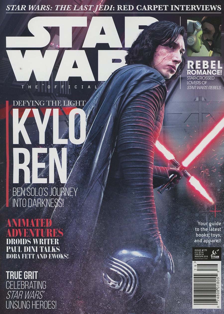 Star Wars Insider #179 March / April 2018 Newsstand Edition