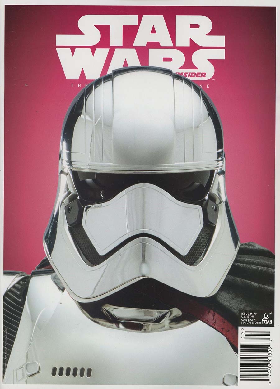 Star Wars Insider #179 March / April 2018 Previews Exclusive Edition