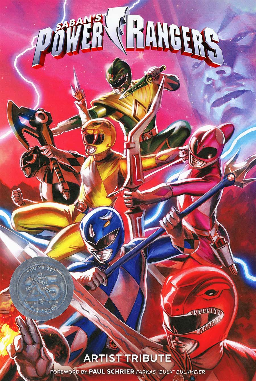 Sabans Power Rangers Artist Tribute HC
