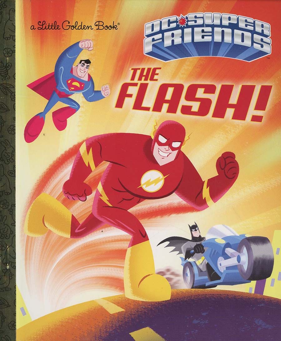 DC Super Friends Flash Little Golden Book HC