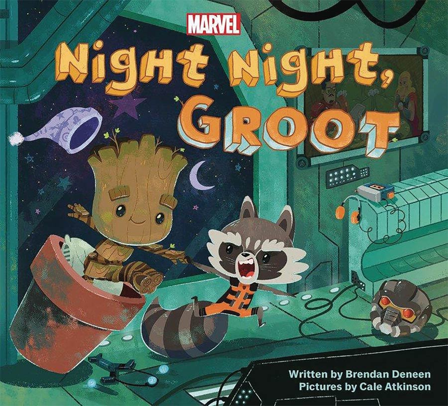 Night Night Groot Board Book HC