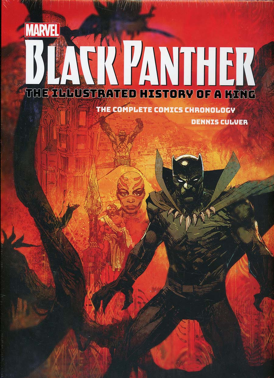 Marvels Black Panther Illustrated History Of A King Complete Comics Chronology HC