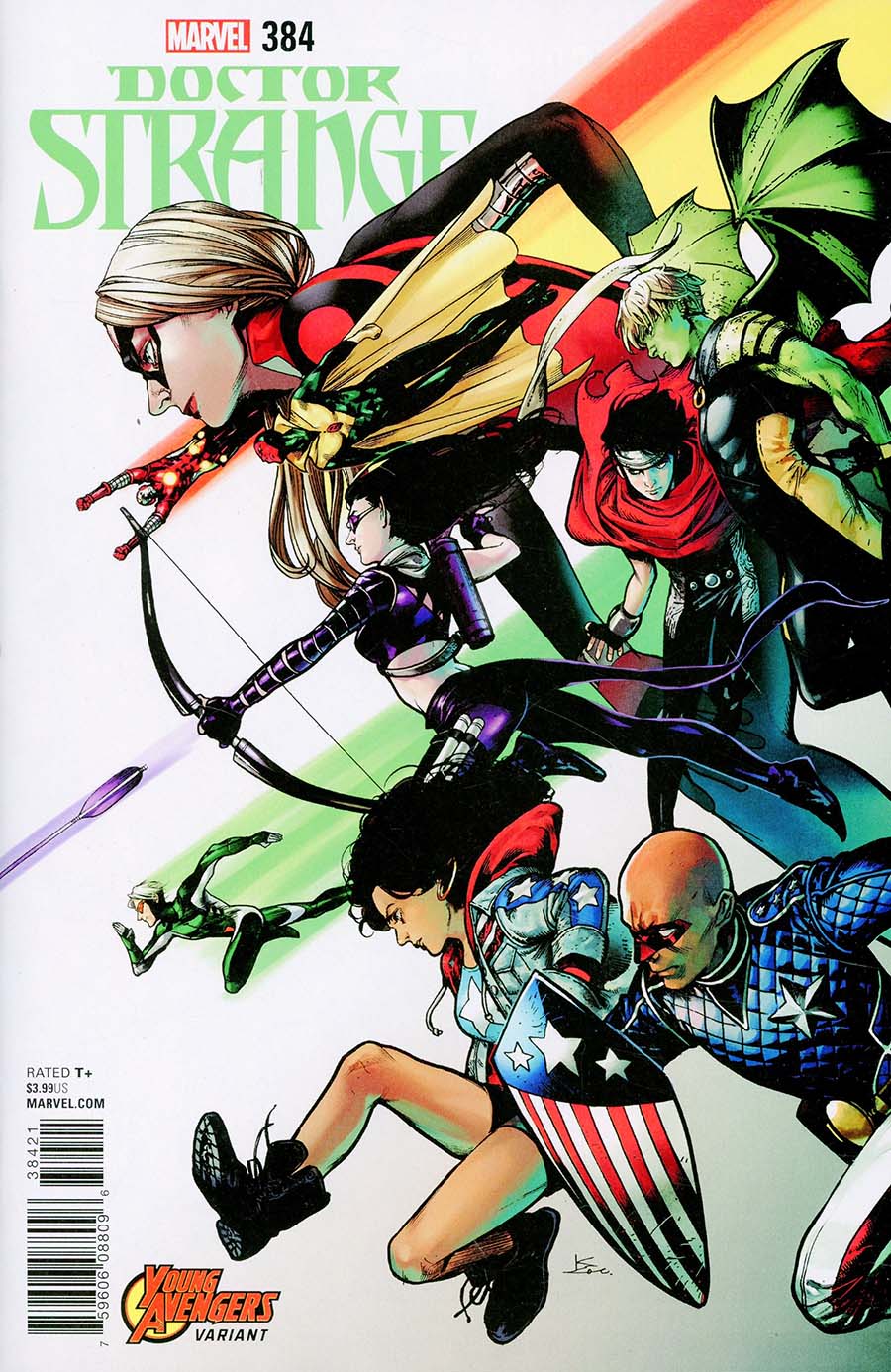 Doctor Strange Vol 4 #384 Cover B Variant Kamome Shirahama Avengers Cover (Marvel Legacy Tie-In)