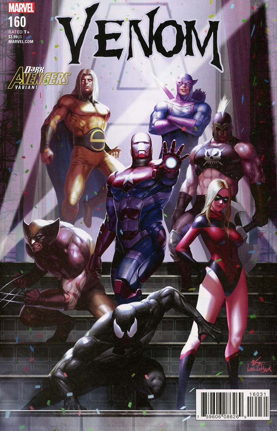 Venom Vol 3 #160 Cover B Variant In-Hyuk Lee Avengers Cover (Venom Inc Part 5)(Marvel Legacy Tie-In)