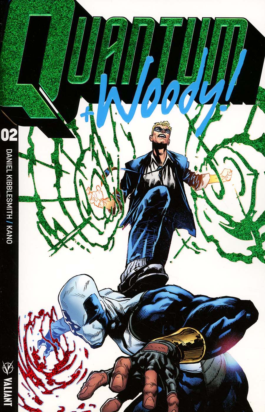 Quantum & Woody Vol 4 #2 Cover E Incentive Geoff Shaw Extreme Ultra-Foil Chase Variant Cover