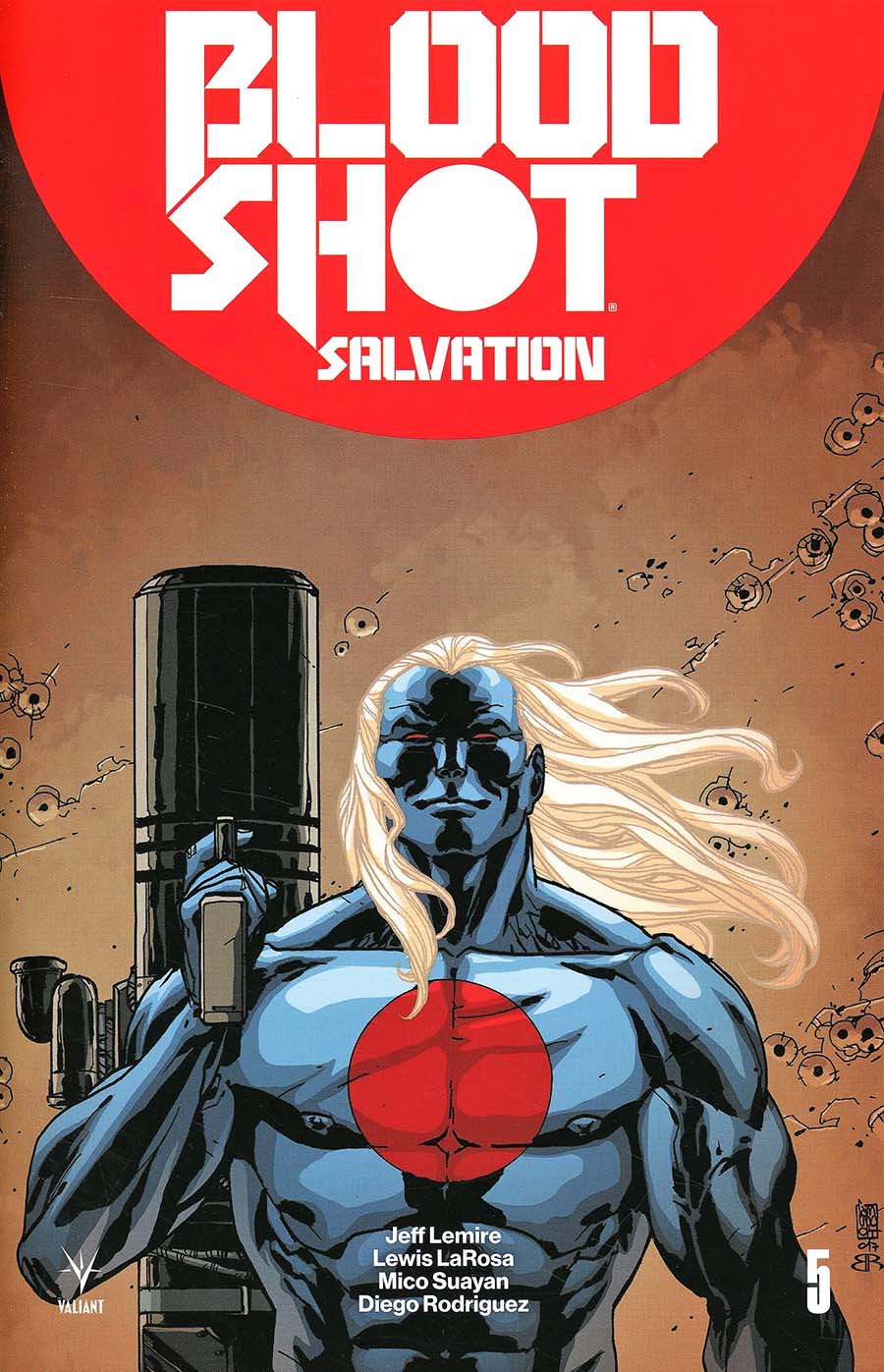 Bloodshot Salvation #5 Cover F Incentive Giuseppe Camuncoli Bloodshot Icon Variant Cover