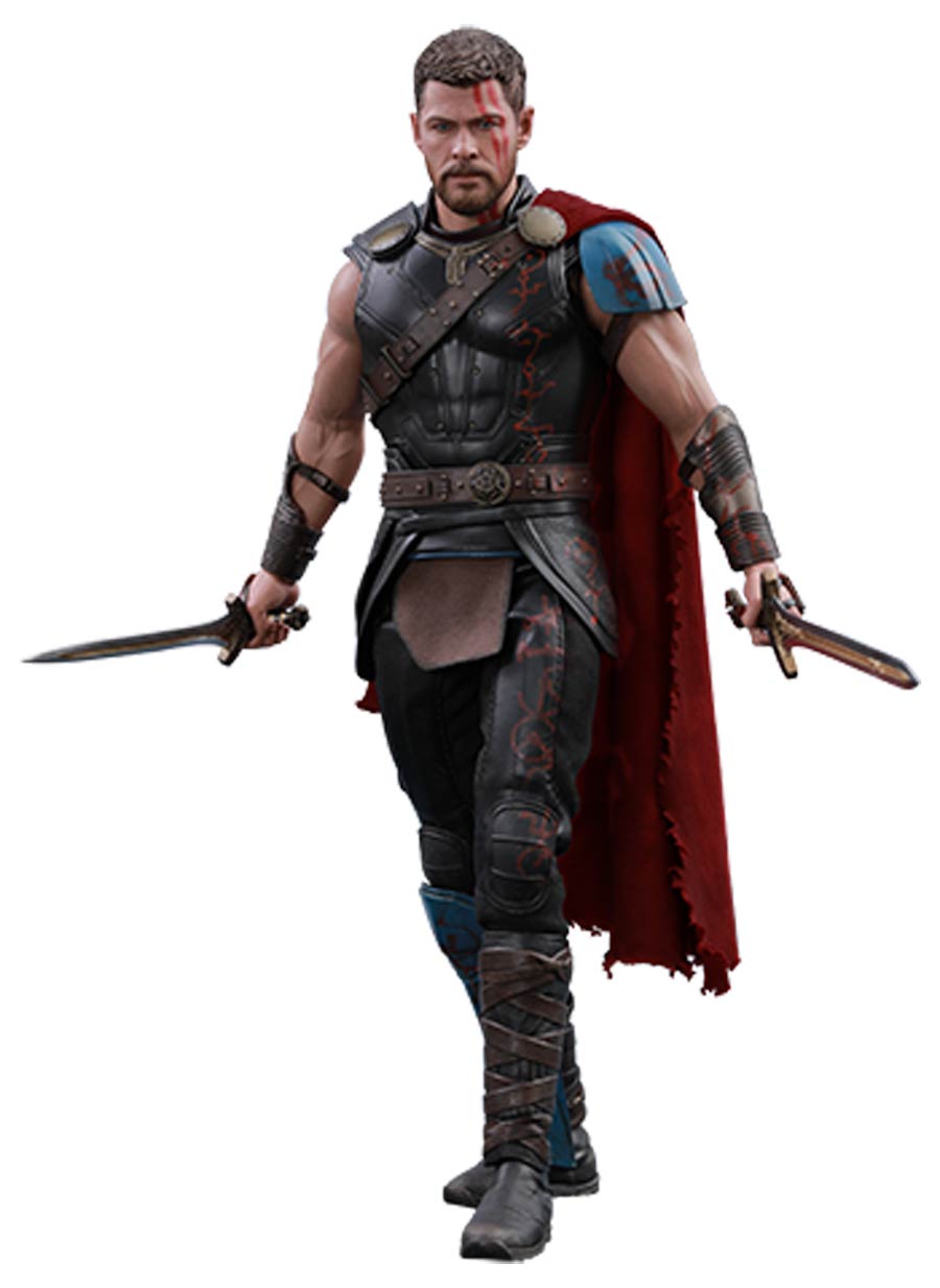 Thor Ragnarok Gladiator Thor Deluxe Movie Masterpiece 12.59-Inch Action Figure