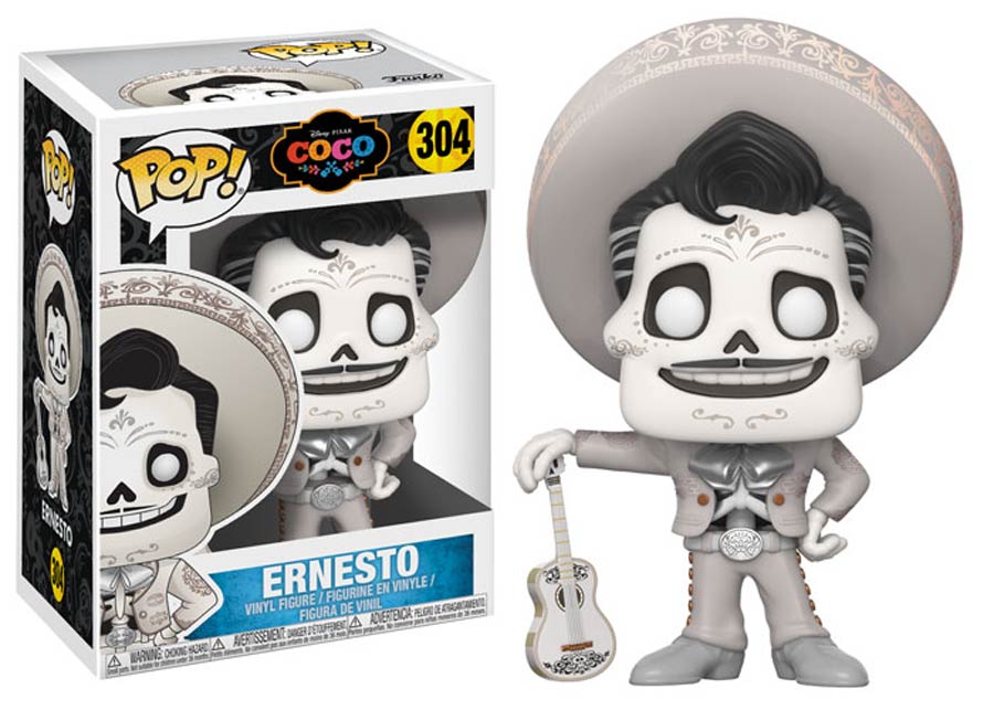 POP Disney 304 Pixar Coco Ernesto Vinyl Figure