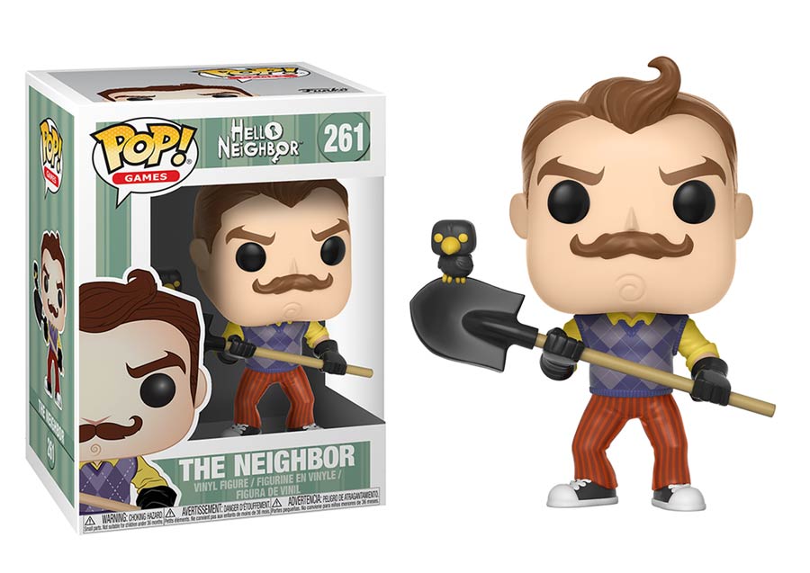 POP Games 261 Hello Neighbor The Neighbor Vinyl Figure