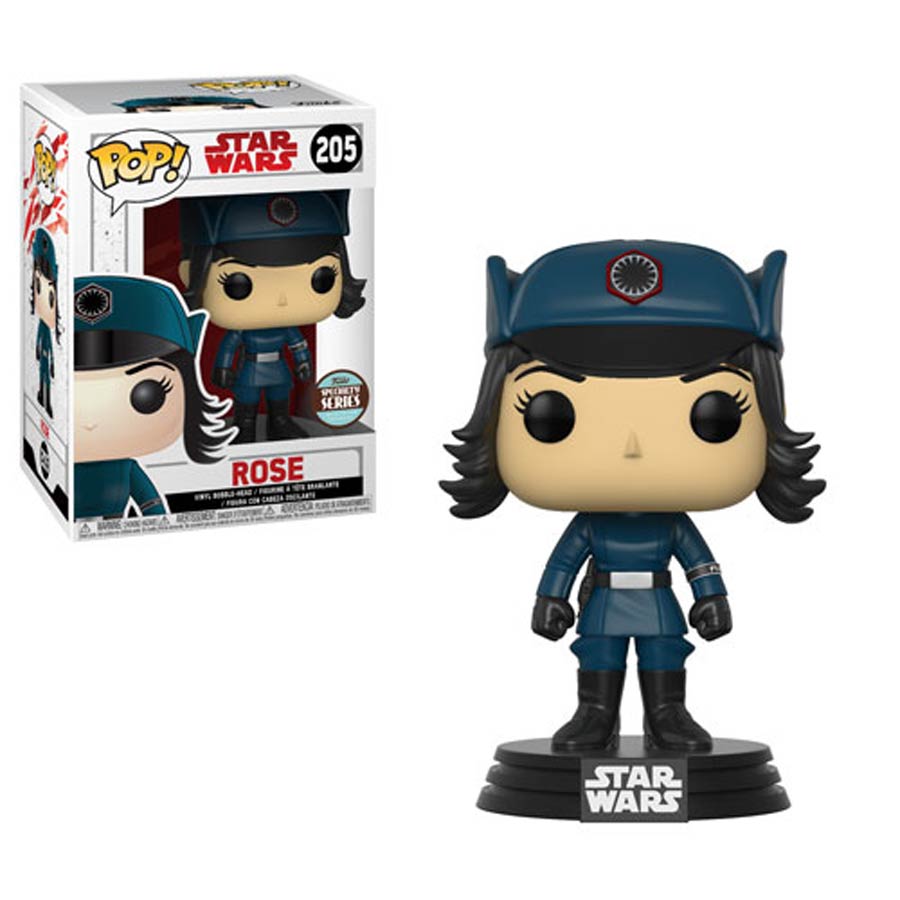 POP Star Wars 205 The Last Jedi Rose In Disguise Vinyl Bobble Head