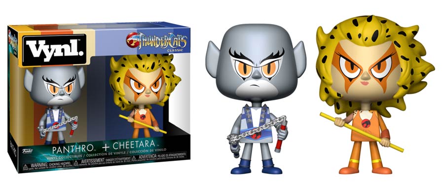Vynl. Thundercats Panthro & Cheetara 2-Pack Vinyl Figure