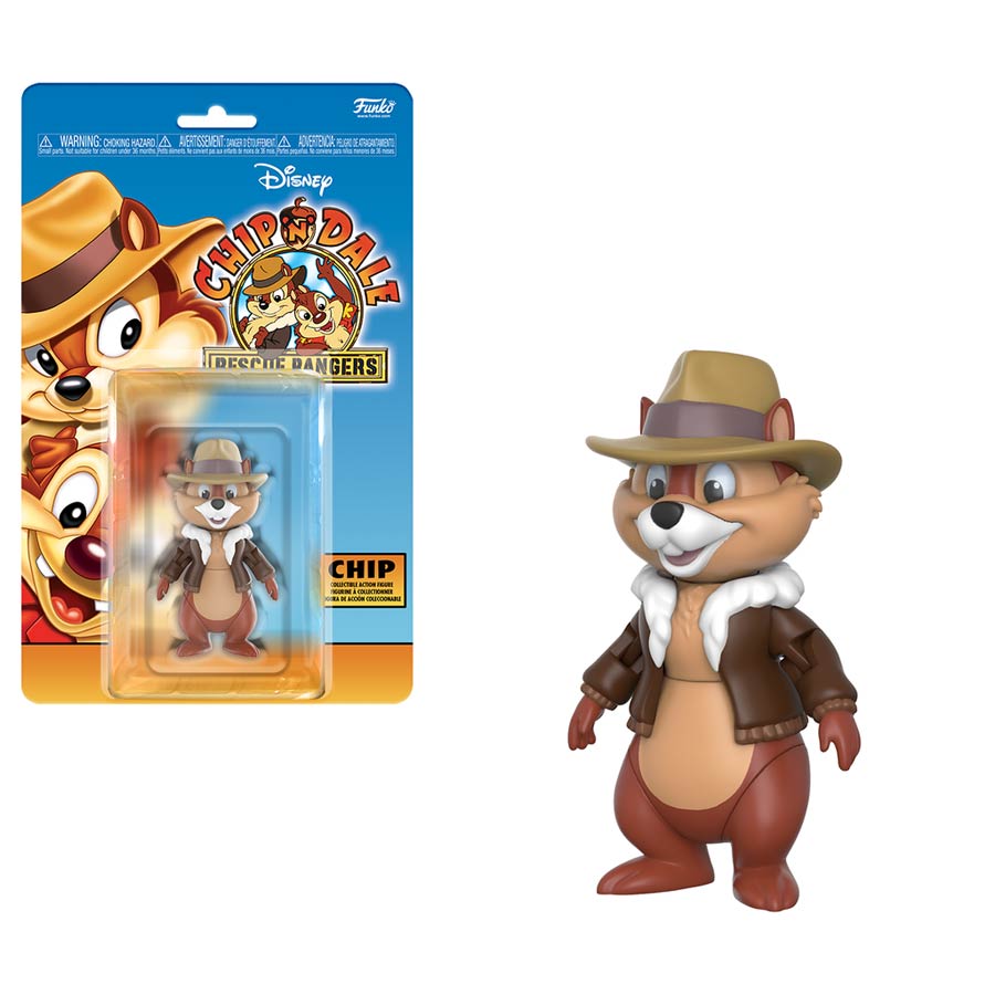 Disney Afternoon Chip N Dale Rescue Rangers Chip 3.75-inch Action Figure