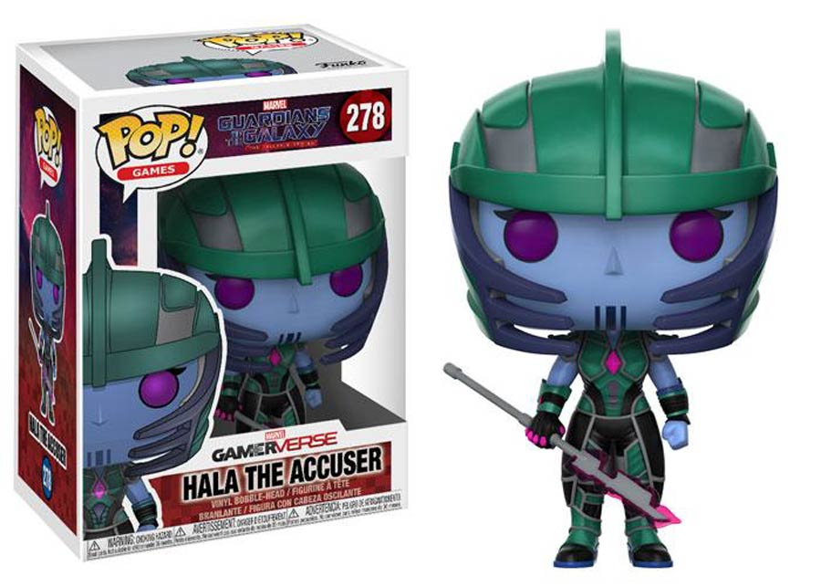 POP Games 278 Guardians Of The Galaxy The Telltale Series Hala The Accuser Vinyl Figure