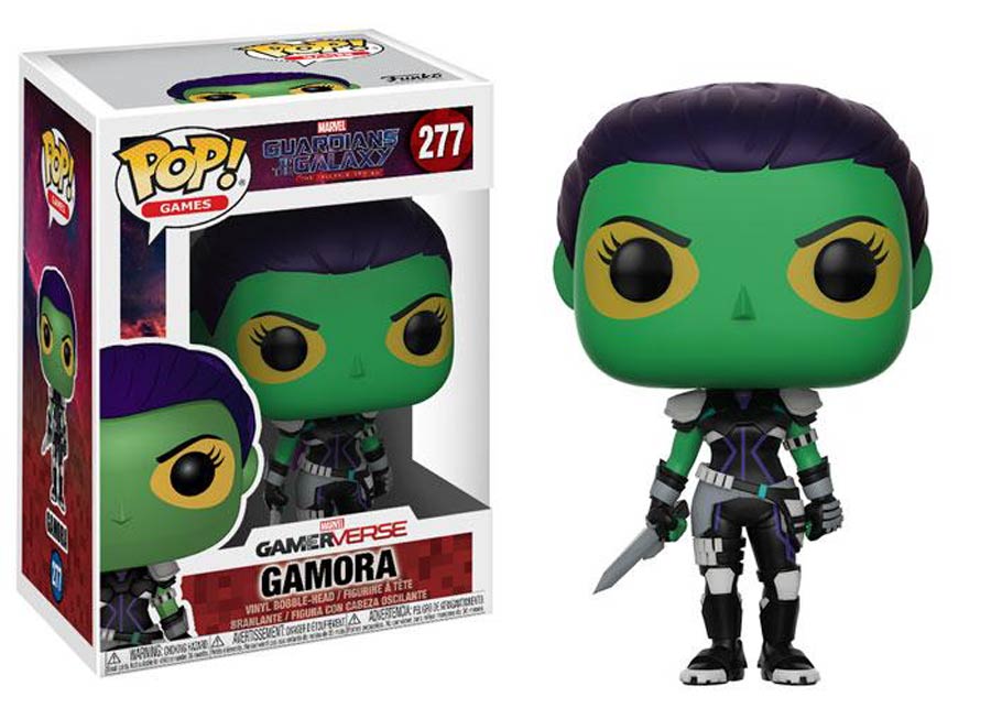 POP Games 277 Guardians Of The Galaxy The Telltale Series Gamora Vinyl Figure