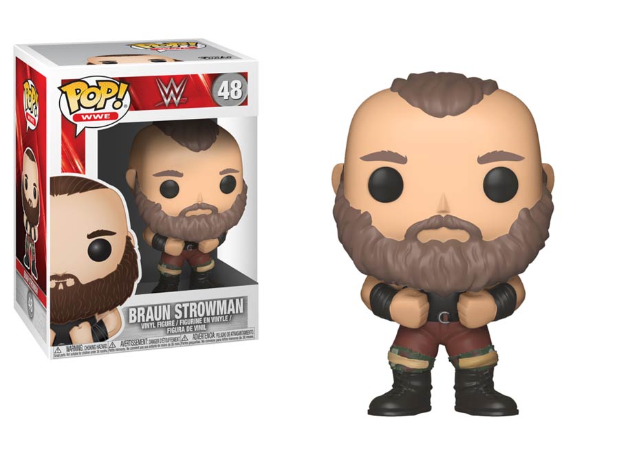 POP WWE 48 Braun Strowman Vinyl Figure