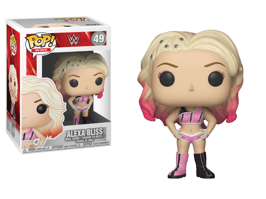 POP WWE 49 Alexa Bliss Vinyl Figure