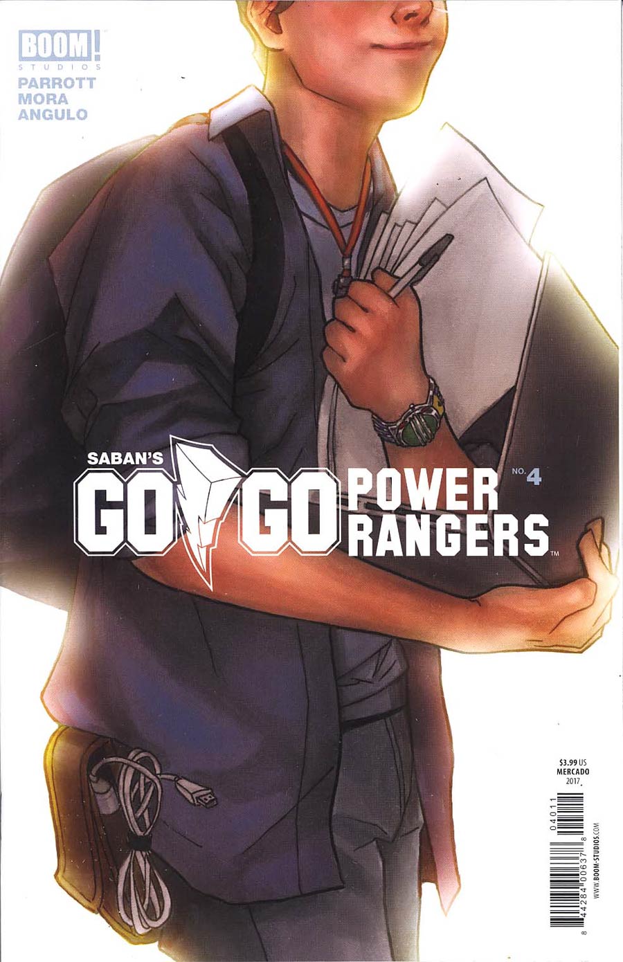 Sabans Go Go Power Rangers #4 Cover B Regular Miguel Mercado Cover