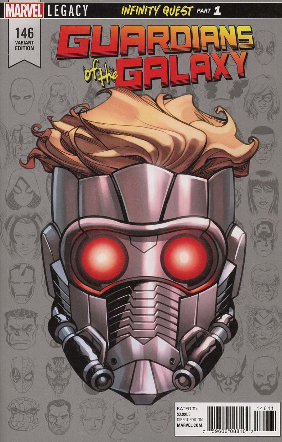 Guardians Of The Galaxy Vol 4 #146 Cover C Incentive Mike McKone Legacy Headshot Variant Cover (Marvel Legacy Tie-In)