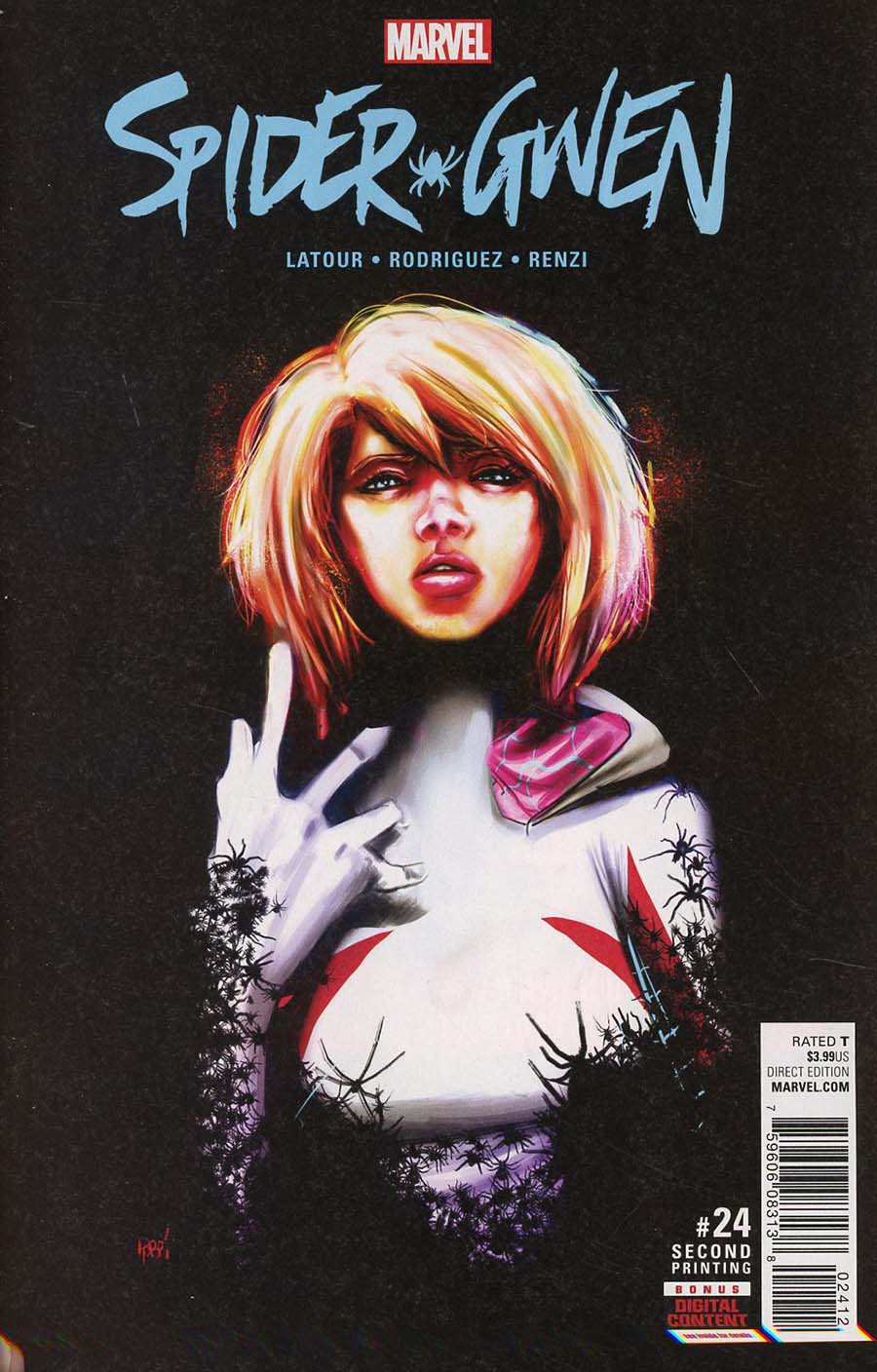 Spider-Gwen Vol 2 #24 Cover C 2nd Ptg Variant Robbi Rodriguez Cover