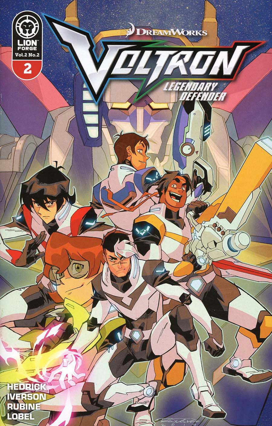 Voltron Legendary Defender Vol 2 #2 Cover B Variant Jung Gwan Cover