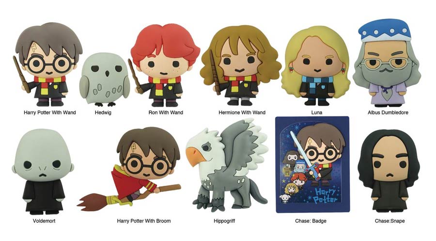 Harry Potter Laser Cut Figural Keyring Series 3 Blind Mystery Box