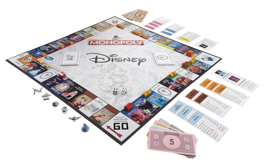 Monopoly Disney Animation Edition Case