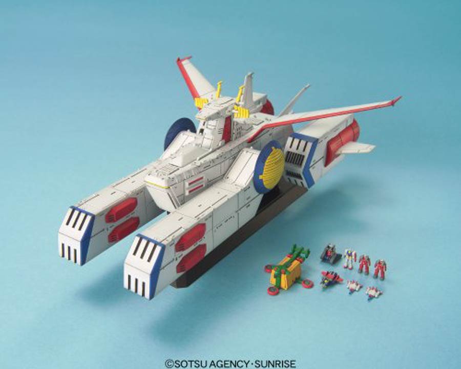 EX Model Kit #31 Gundam - SCV-70 White Base 1/1700