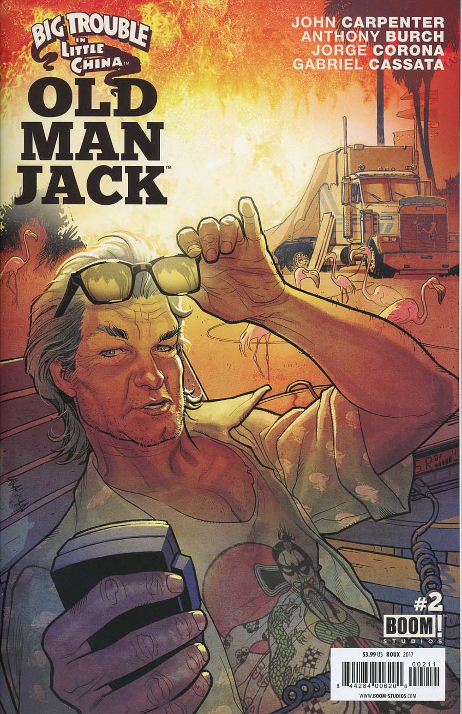 Big Trouble In Little China Old Man Jack #2 Cover A Regular Stephane Roux Cover