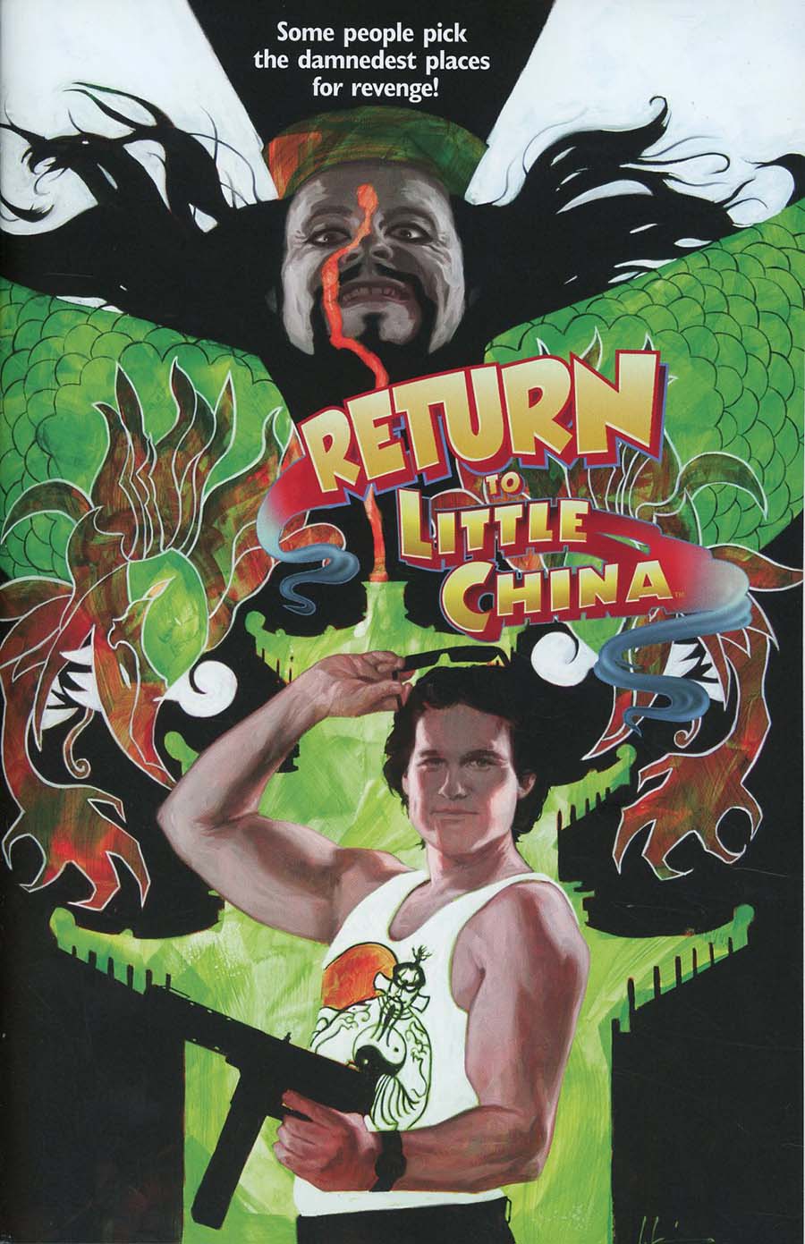 Big Trouble In Little China Old Man Jack #2 Cover B Regular Jeremy Wilson Movie Poster Cover