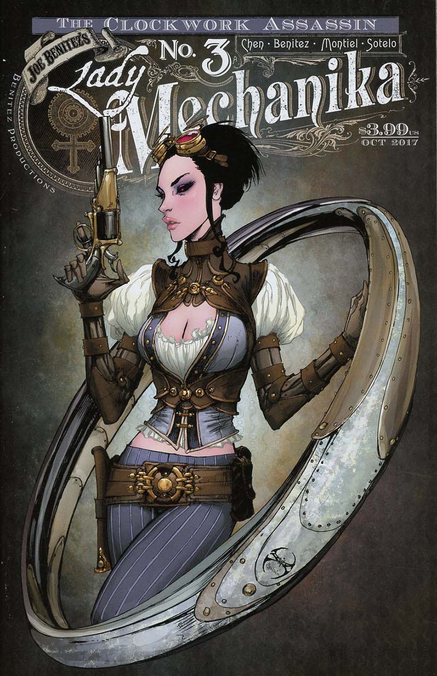 Lady Mechanika Clockwork Assassin #3 Cover A Regular Joe Benitez & Beth Sotelo Cover