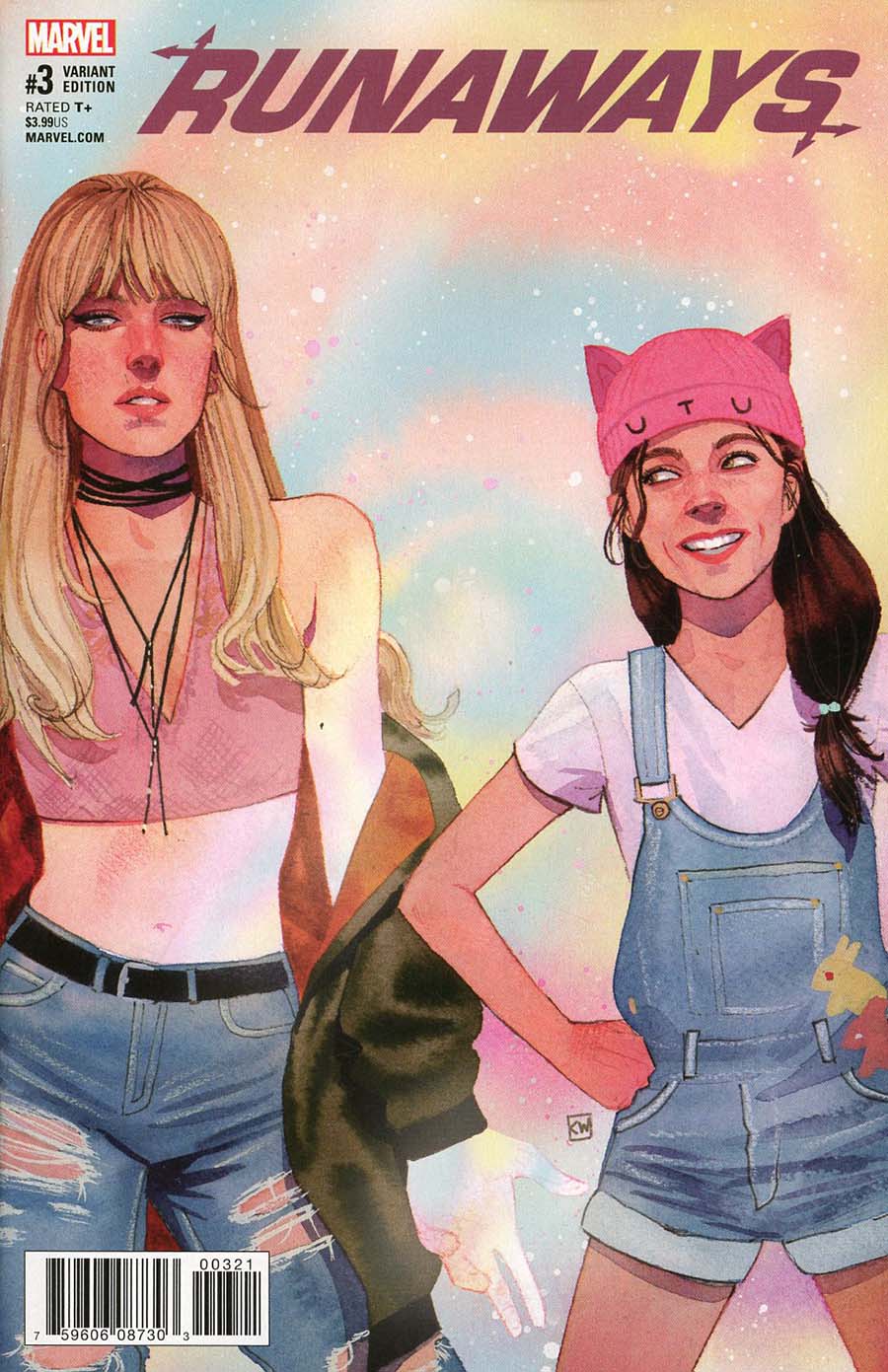 Runaways Vol 5 #3 Cover B Incentive Kevin Wada Variant Cover
