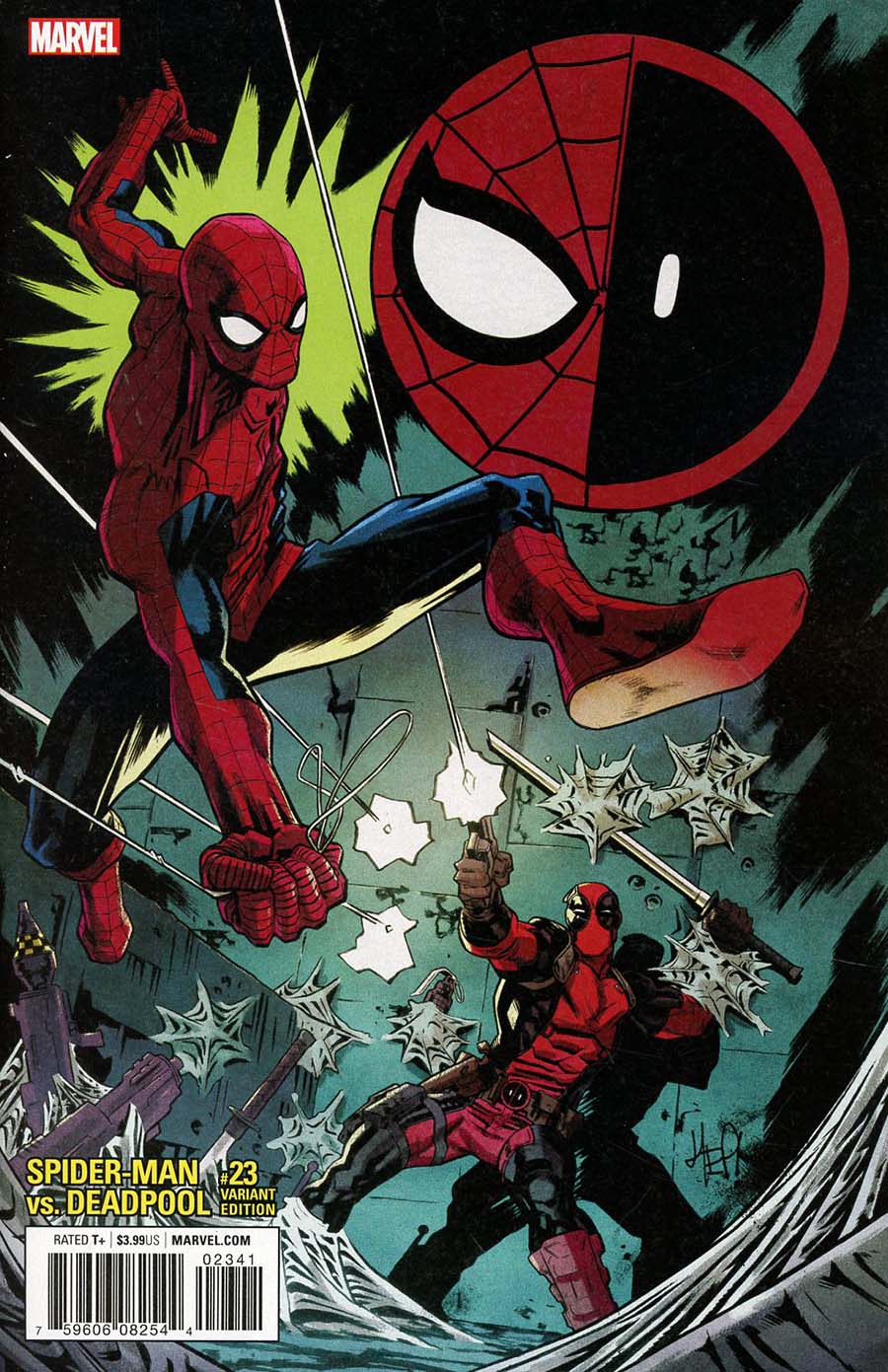 Spider-Man Deadpool #23 Cover D Incentive Scott Hepburn Variant Cover (Marvel Legacy Tie-In)