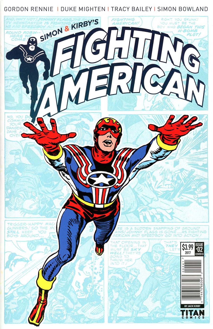 Fighting American Vol 4 #2 Cover D Variant Jack Kirby Cover