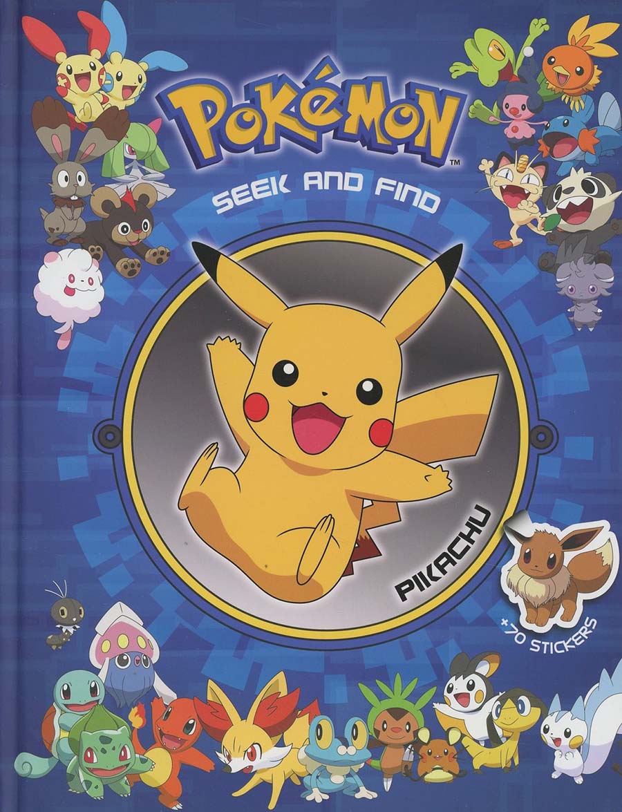 Pokemon Seek And Find Pikachu HC