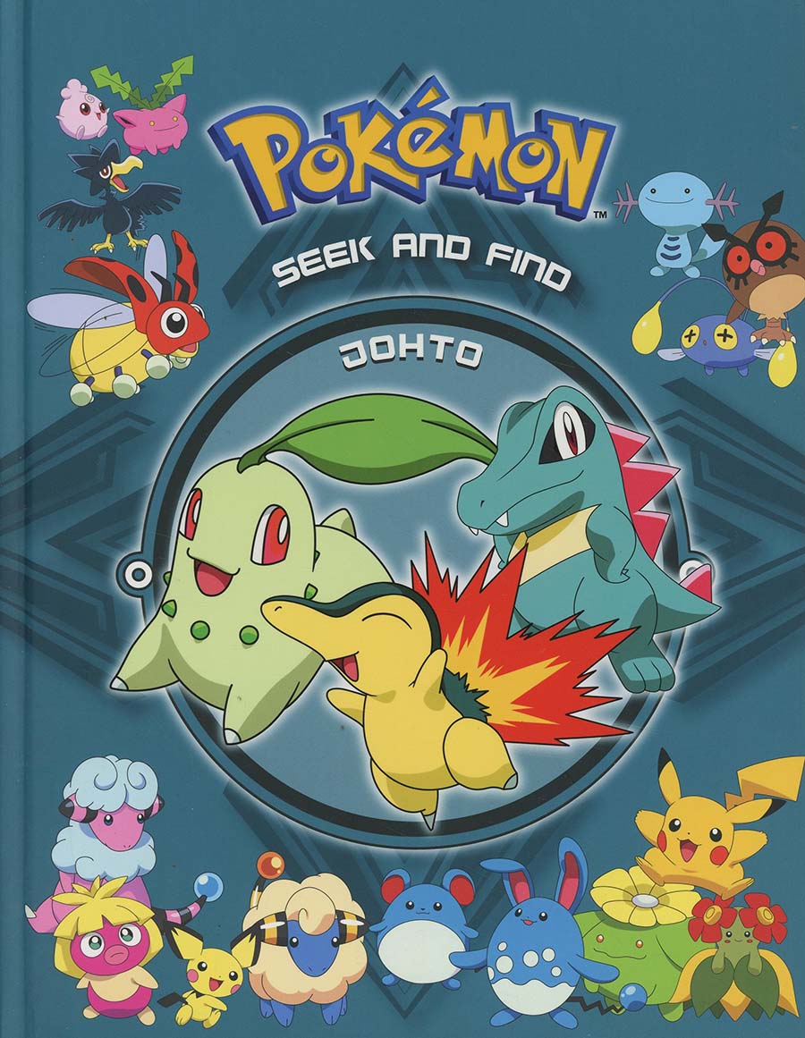 Pokemon Seek And Find Johto HC