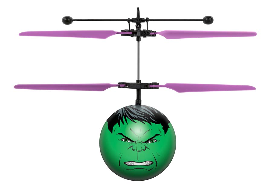 Marvel Comics Avengers Hulk IR UFO Ball Helicopter