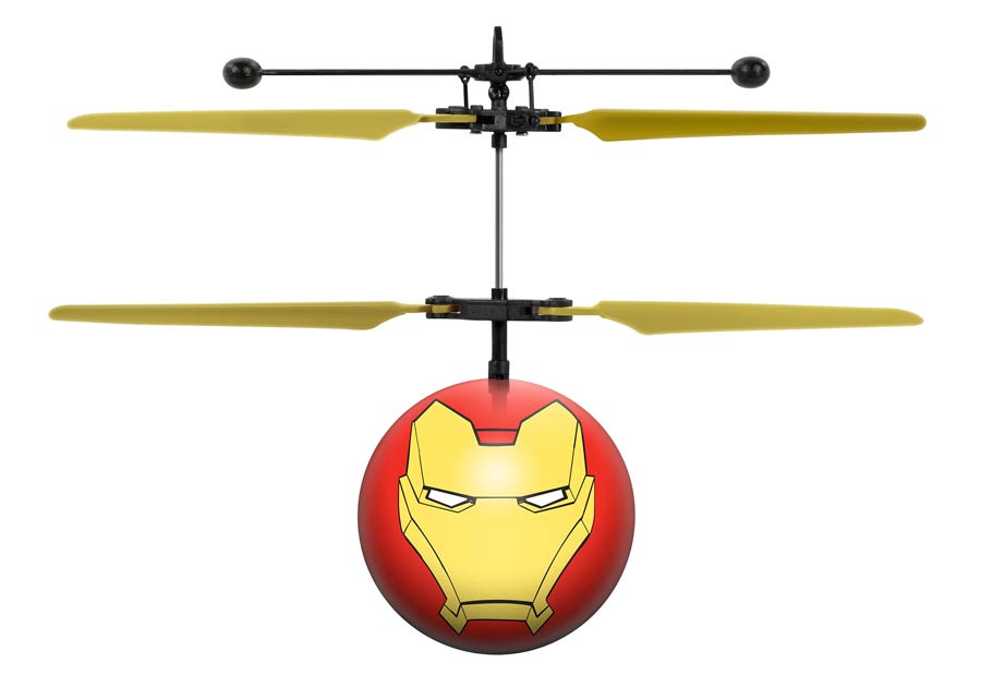Marvel Comics Avengers Iron Man IR UFO Ball Helicopter